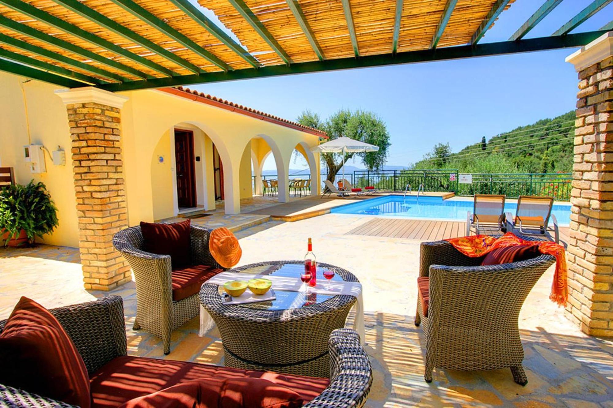 Villa Nitsa Signature Villa In Exquisite Northeastern Corfu Greece Nisaki  Eksteriør billede