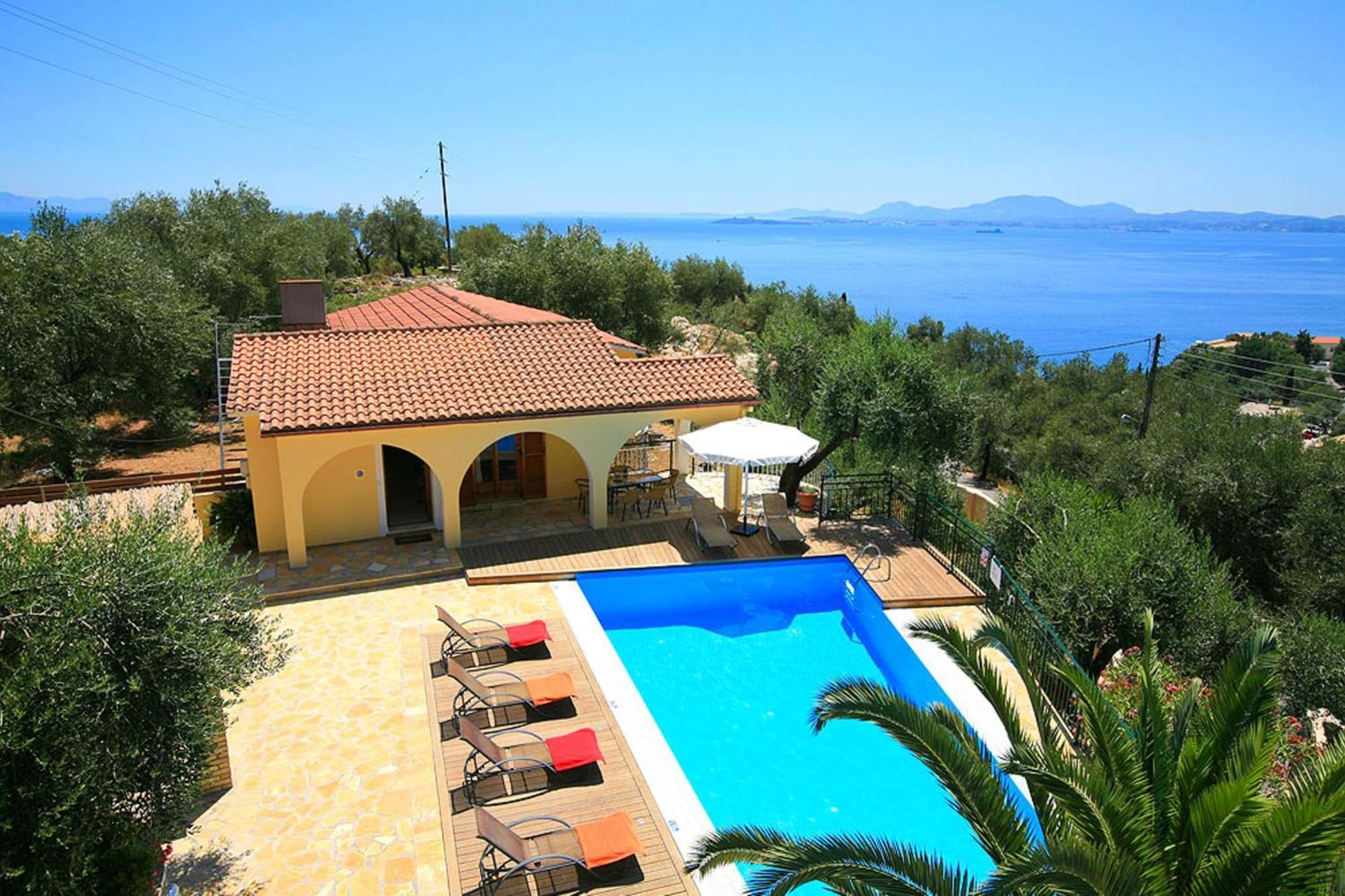Villa Nitsa Signature Villa In Exquisite Northeastern Corfu Greece Nisaki  Eksteriør billede